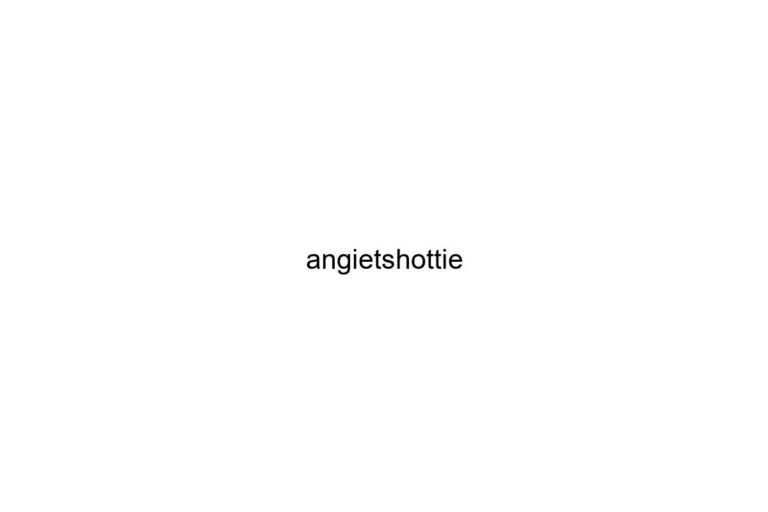 angietshottie