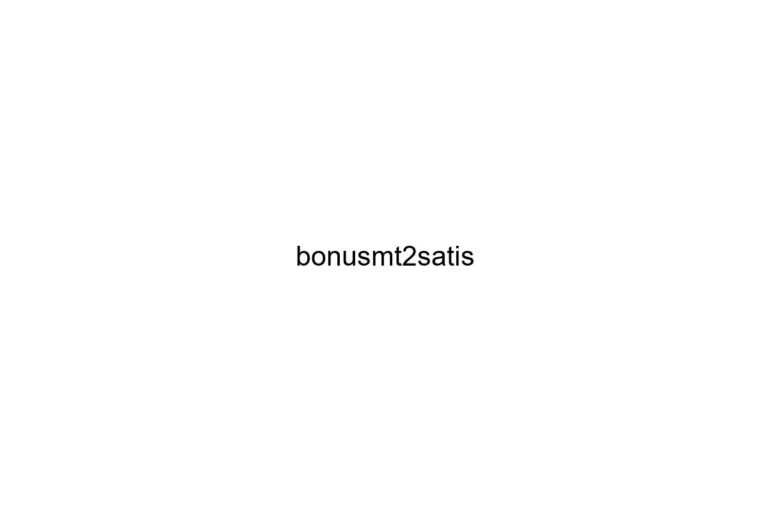 bonusmt2satis