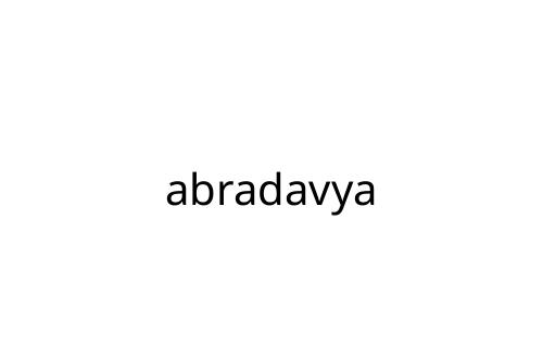 abradavya