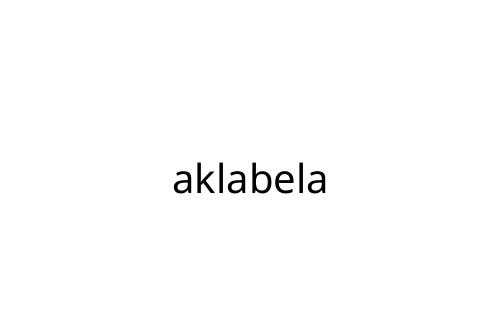 aklabela