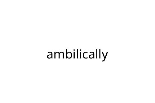 ambilically