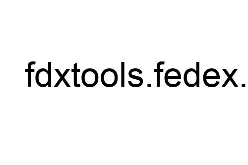 fdxtools.fedex.com