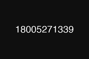 18005271339